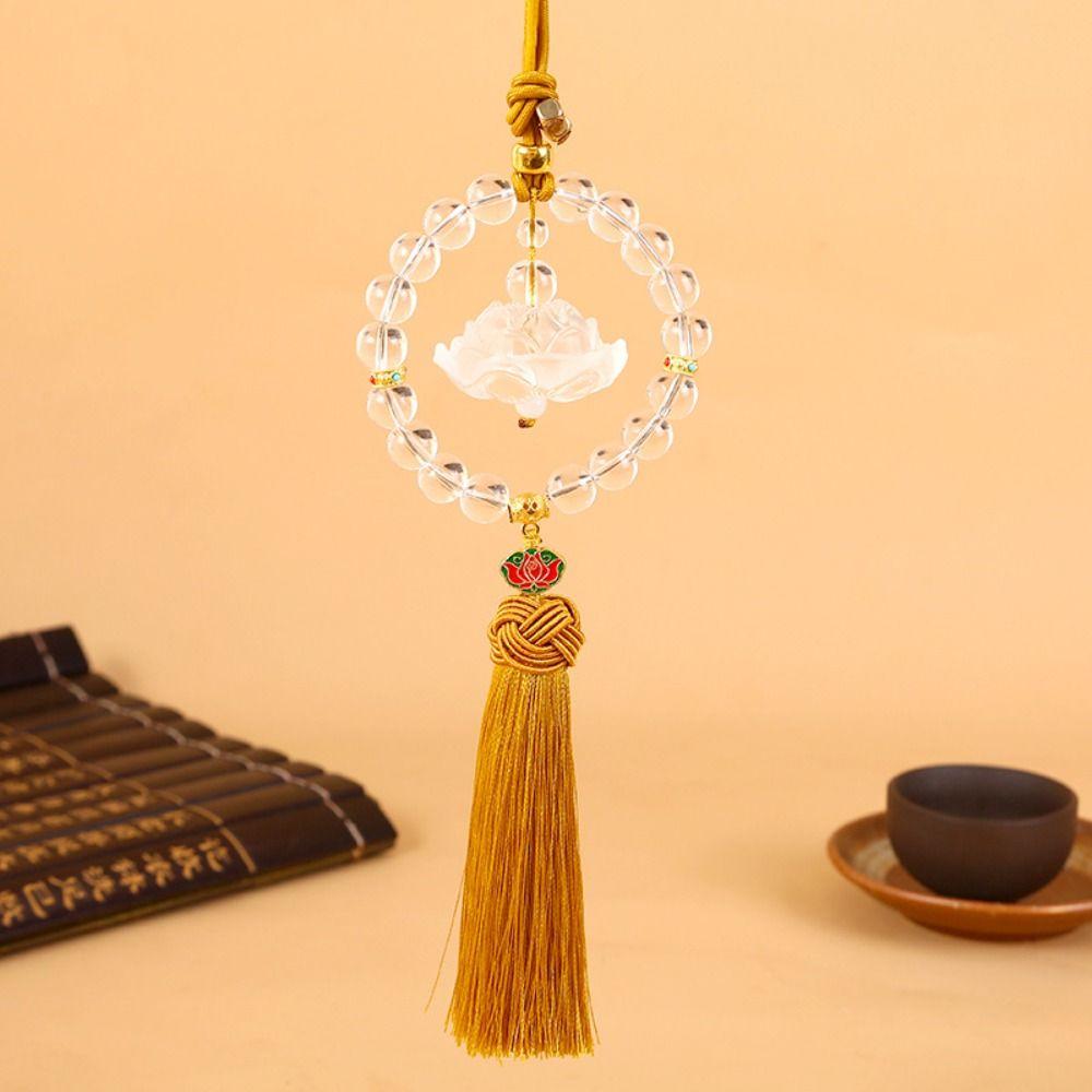 High-grade Lotus Car Pendant Light Luxury Car Interior Decorative  Motor Vehicles