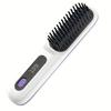 1 Wireless Hair Straightener Comb Heats Up Quickly Portable and Lightweight with Type-C Charging Port Anti-burn Design Charge Via USB