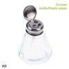 Empty Glass Nail Polish Remover Dispenser Refillable Press Pump Bottle Makeup Manicure Accessories