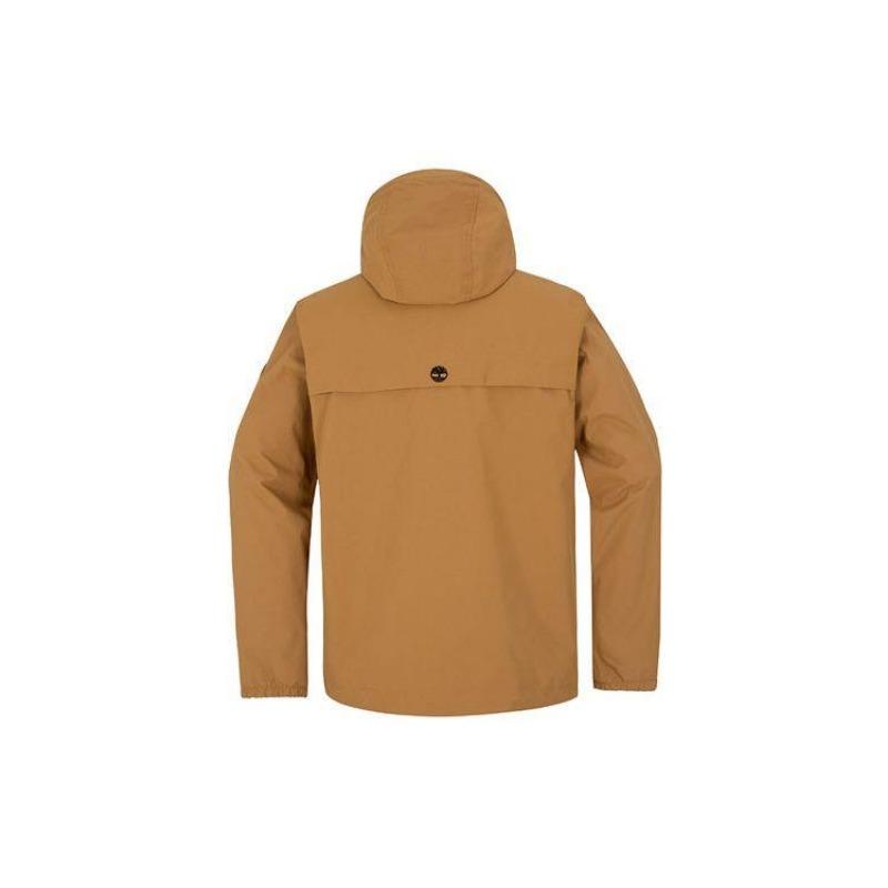 Timberland Af Wr Benton Shell Sports Casual Solid Color Hooded Jacket Woven Men Jackets Wheat A695W-P47