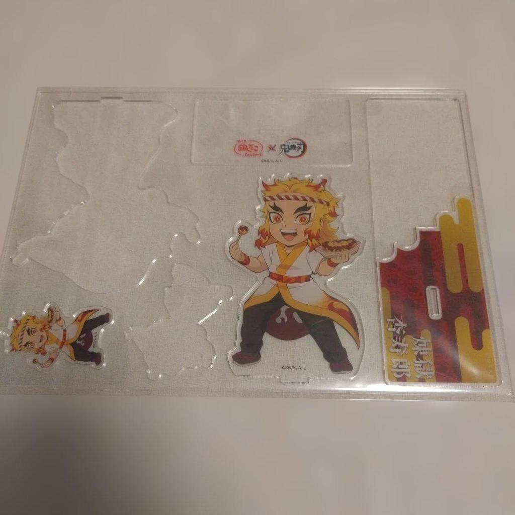 [USED] Demon Slayer Gindaco acrylic stand etc.
