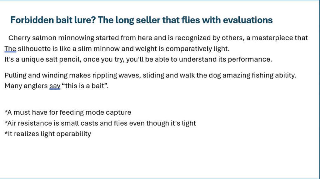 Bassday Sugar Pen 95F Floating Lure 8.5 grams P-370 (1333)