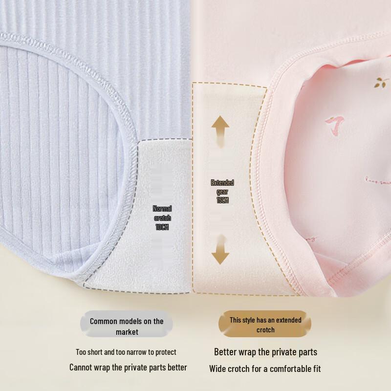 Cosmo Lady Women's Antibacterial Silk-Cotton Mid-Waist Briefs