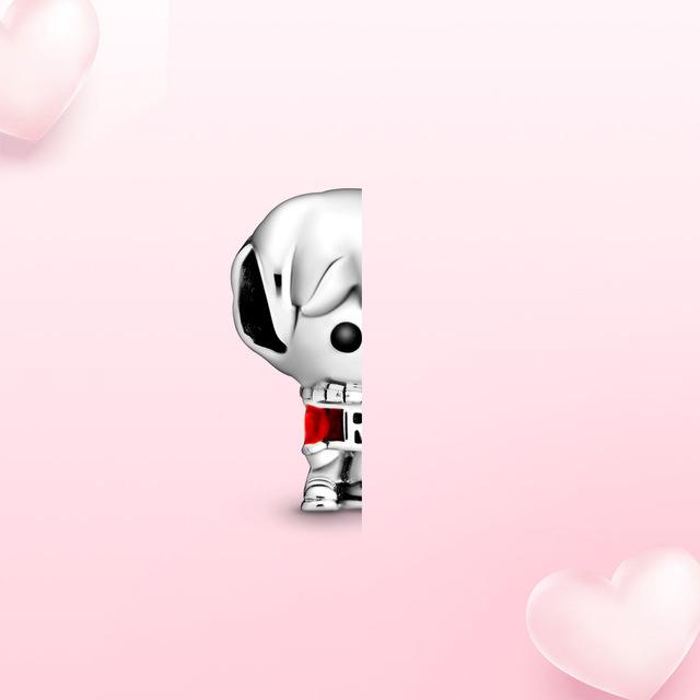 100% 925 Sterling Silver Přívěsek Millenium Falcon Falcon Přívěsek Fit Originální módní šperky Dámský náramek DIY dárek