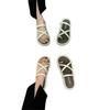 Popular Internet Celebrities Versatile Beach Wear 2025 Summer New Cool Slippers Light Fashion Roman Sandals Slippers