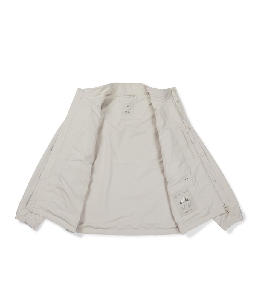 SNOWPEAK APPAREL Camp Dry Stand Neck Windbreaker (S26Fmfwb62) Light Beige