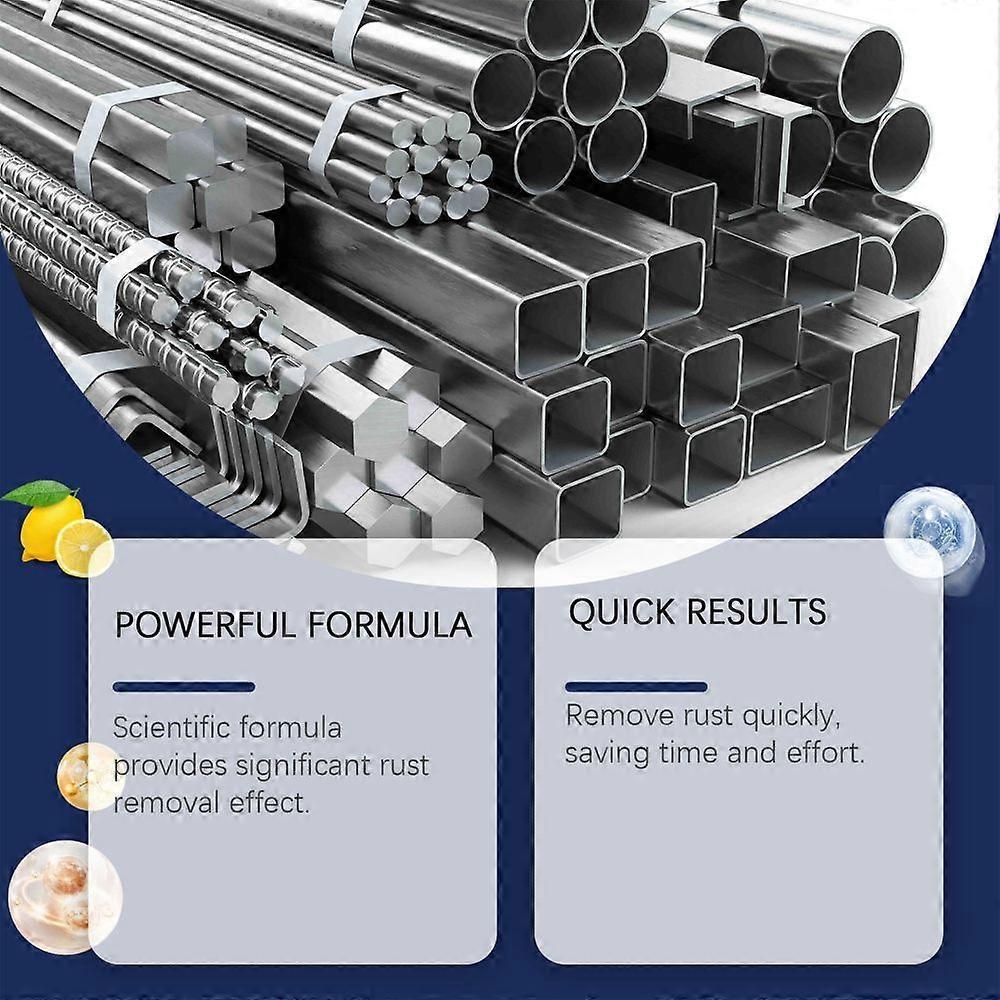 100ml Powerful Metal Rust Removal, Rust Remover for Metal