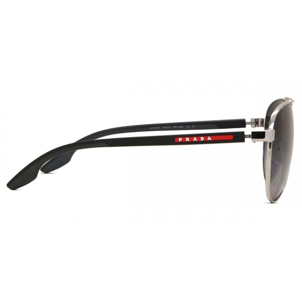 Prada Linea Rossa Ps52ys Asian Fit Polarized 1bc06g Men Sunglasses