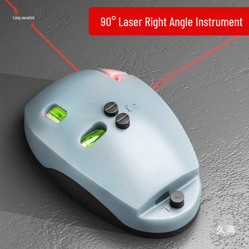 High Precision 90° Infrared Laser Line Level Tool