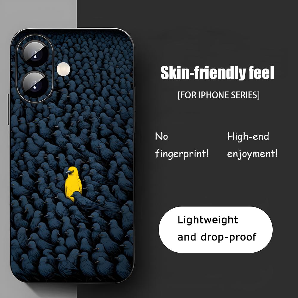 Cool Cartoon Fun Fashion Phone Case For iPhone 17 16 15 14 13 12 11 X XR XS 8 Plus Mini Pro Max Soft Black Shockproof Cover