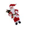 Snowman Santa Claus Doll Ornament Decoration Indoor Table Desk Statue Decor 