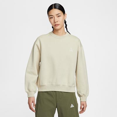 Nike Nike Nike Tuff Fleece Women s Therma-FIT Crew-Neck Sweatshirt S
