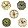 70MM Quarz Uhrwerk Einsatz Mechanismus mit Römischen und Arabischen Ziffern für Uhrenrestaurierung und DIY-Montage