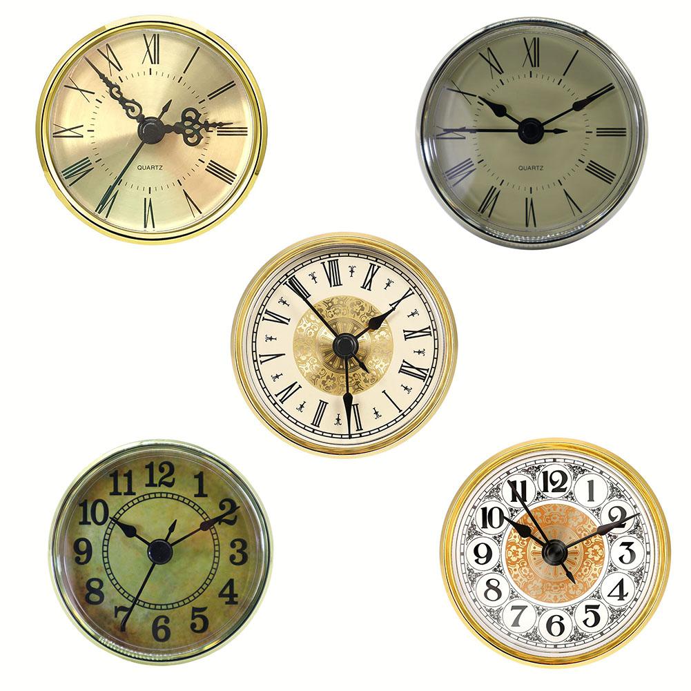 70MM Quarz Uhrwerk Einsatz Mechanismus mit Römischen und Arabischen Ziffern für Uhrenrestaurierung und DIY-Montage