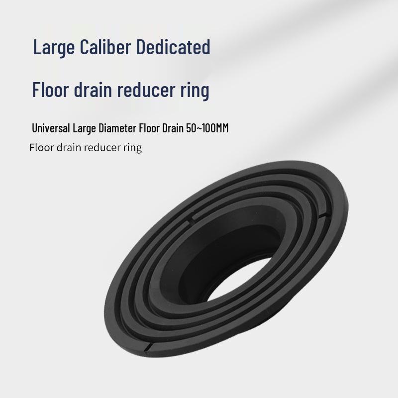 Magnetic Anti-Odor Bathroom Floor Drain Core Seal 100MM Gray Seal Ring (Min. 100 pcs)