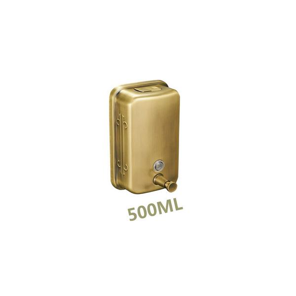 Bathroom Hotel Wall Mounted Hand Foam Soap Dispenser Stainless Steel Shampoo Dispenser