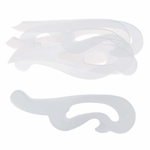 

Shinwa Sokutei Cloud-Shaped Ruler, 6 Sheets, 77003