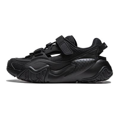 Li Ning Chuan You Comfortabele Veelzijdige Dikke Zool Hoogteverhogend Schokabsorberend Slijtvast Laag Uitgesneden Casual Schoenen Dames casual schoenen AGCU184-3