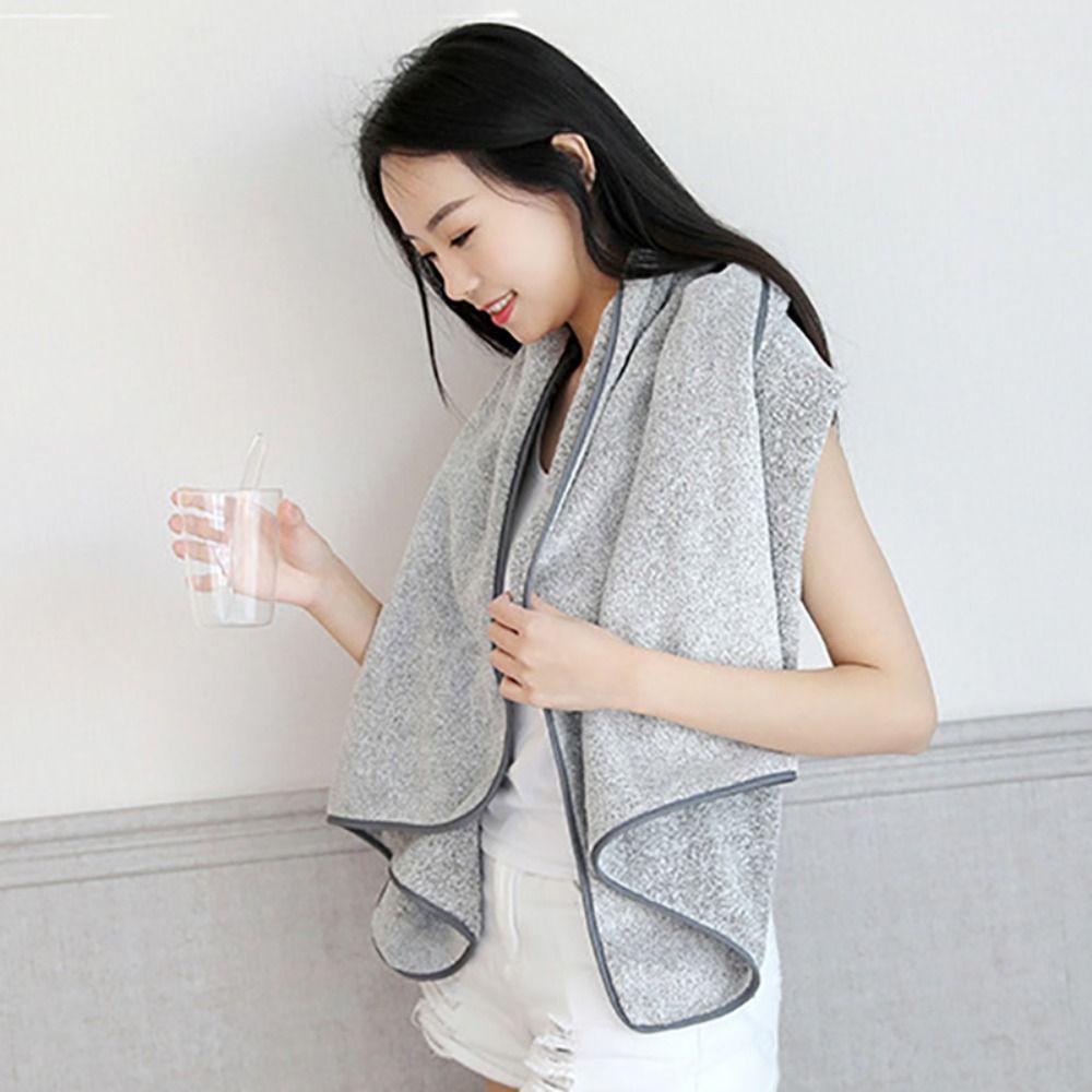 

Large Size Sports Shower Towel Thickened Towel Blanket Durable Bath Towel Swim Style B