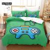 Cartoon Game Machine Bedding Set, 3Pcs Duvet Cover Set, Soft Comfortable Breathable Duvet Cover, For Bedroom Guest Room Decor