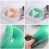Silicon U-Shape Pillow Soft SPA Beauty Massage Special Pad Salon Face Massage Relax Beauty Care Cushion Pad Latex Prone Pillow