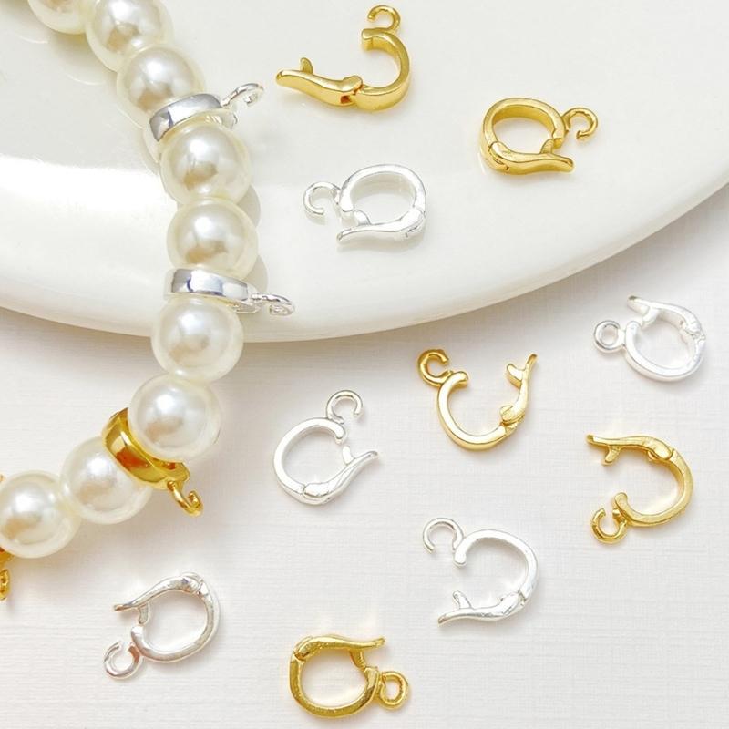 Elegant Bracelet Clasp Fastener Practical Jewelry Fastener Clasps Accessory for Bracelet and Necklace Crafters