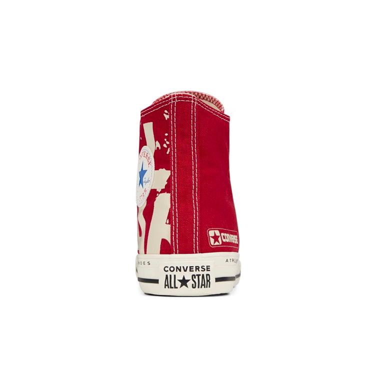 Converse Chuck Taylor All Star Branding Audace High Top 'Rosso Bianco' 166499C