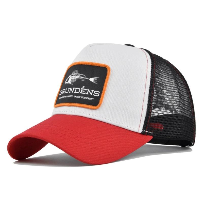 Yiran bag Hoge Kwaliteit Visgraat Cartoon Snapback Baseballpet Hip Hop Papa Mesh Pet Truckerpet Outdoor Sport Fietsen Reizen Zonneklep 54-60CM