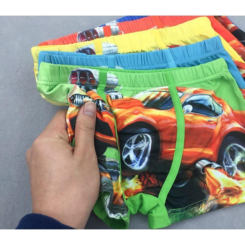 Cartoon Pcs 1 Car Kids Boy Underwear Baby Childrens Boxer Under