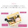 coin purse makeup pouch featuring Sanrio floral made in Hello Kitty Women's characters. Cute, stylish, self-standing, pattern, Japan. pink.