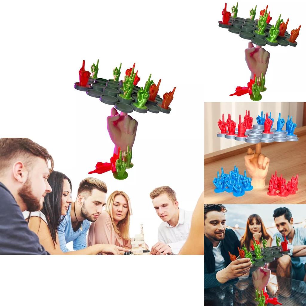 Creative Middle Finger Balancing Gameq Skill Development Game Ideal For Parties