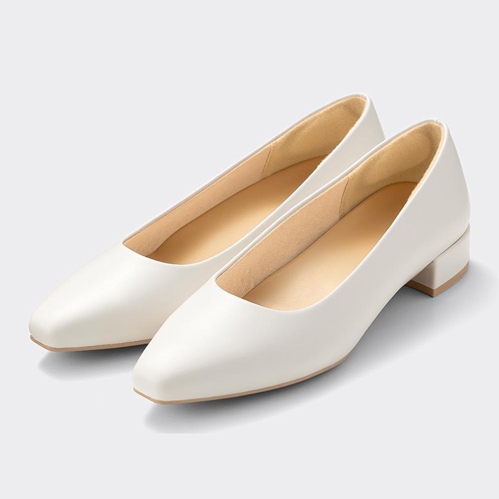 

Туфли-лодочки GU by Uniqlo Marshmallow на низком каблуке, каблук 2,3 см. 88 BLACK/220cm