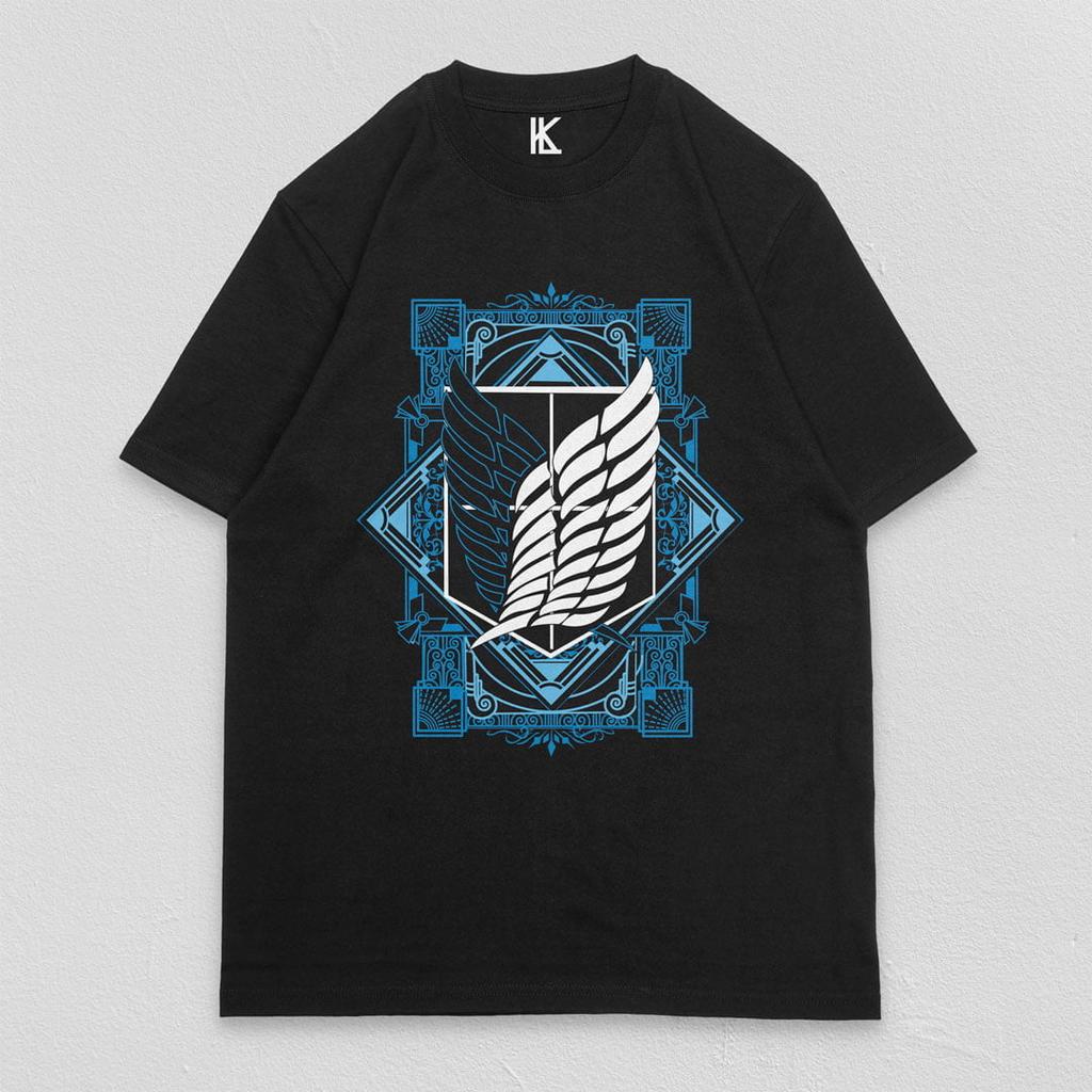 Japanese Anime Attack on Titan Print T-shirt Men's Women's Overszied Casual Cotton Short Sleeves Wit Studio Anime Men's Clothing