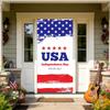 Independence Day Balloon Print Decorative Towel Soft Absorbent Microfiber Fabric for Home Kitchen Bath Use Fourth of July Theme