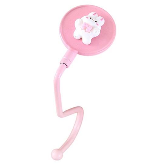 

Держите в чистоте портативную практичную декоративную мультяшную вешалку для сумки, настольный крючок, вешалка для сумки A