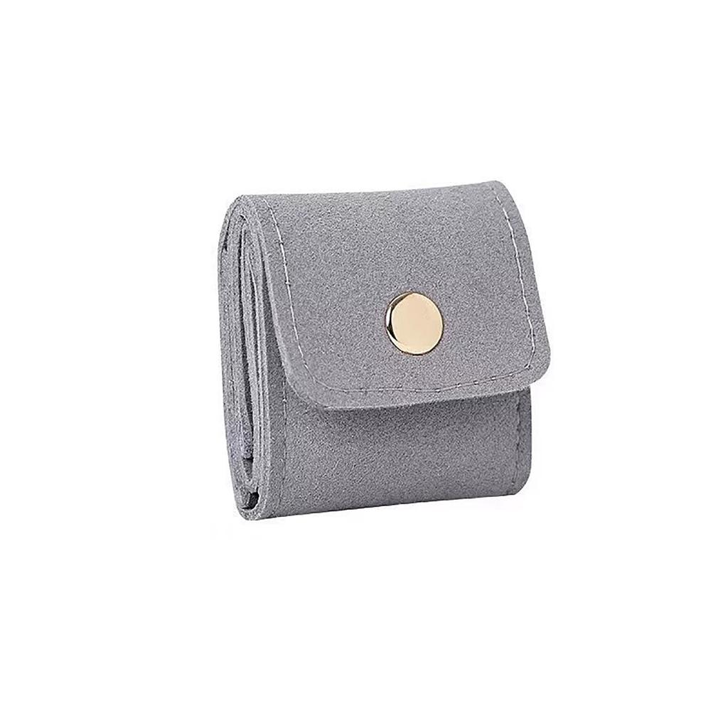 Travel Jewelry Bag, Travel Jewelry Roll Bag With Buckle, Portable Foldable Travel Jewelry Organizer Case, Small Jewelry Box