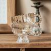 Summer Glass Light Luxury Transparent Cup Household Cold Drink Cup Coffee Cup Ins Ice Cream Cup Premium Water Cup