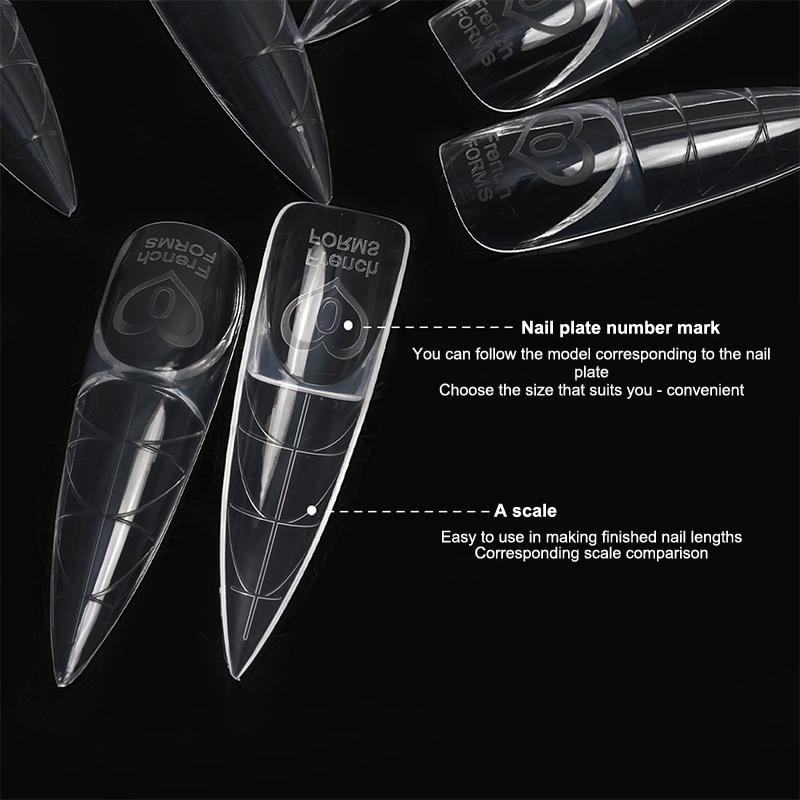 Long Coffin Nail Tips Full Cover Press On Reusable Fake Nails for Women Girls Manicure Home Party Use