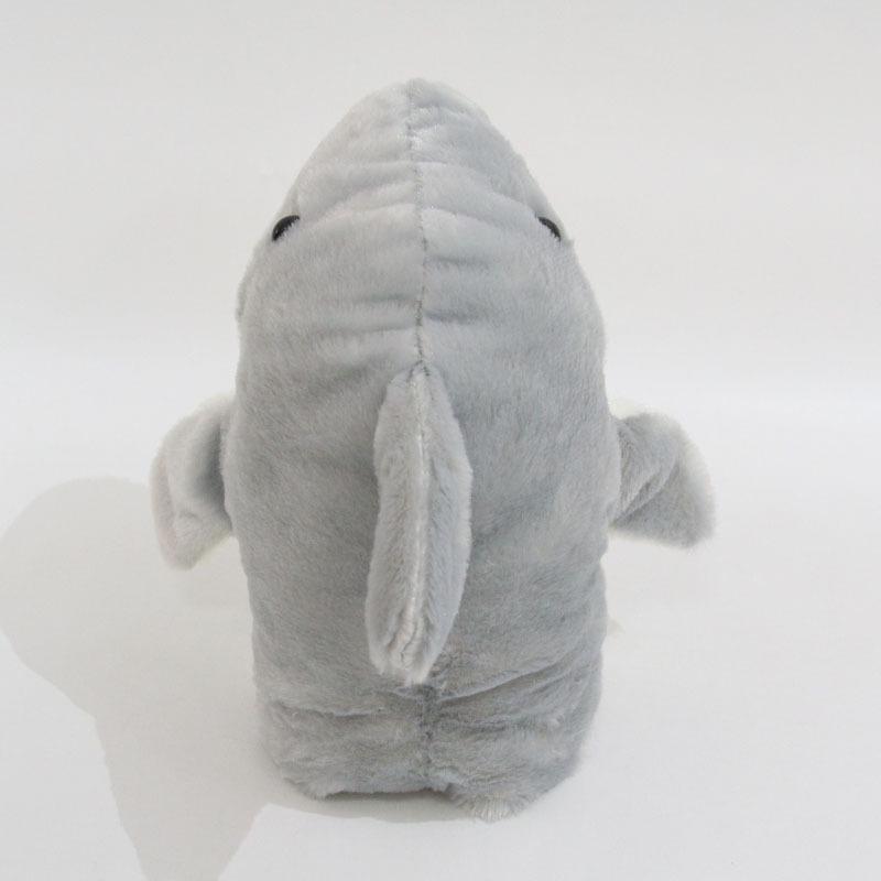 Cartoon Shark Hand Puppet Plush Toy - Cute Sea Animal Comfort Doll for Kids' Fun Performances