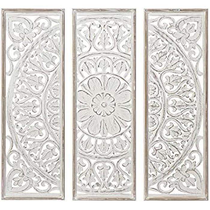Décoration murale - DKD Home Decor - Mandala - MDF - Multicolore - 120,5 x 121,5 cm