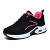 Fashion Black Sports Shoes Mesh Breathable Adult Sneakers Women Shoes Thick Sole Tennis Running Shoes 2025 Spring Summer Sneakers Ladies