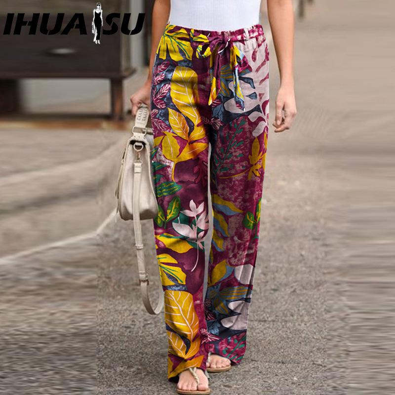 IHUASU Women's Fashion Casual Pants & Capris