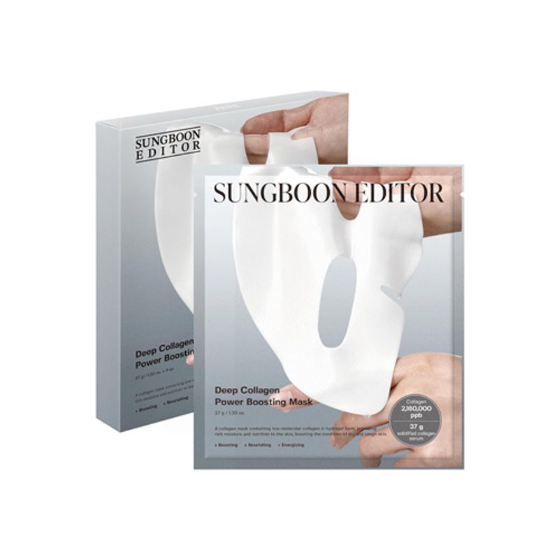 [SUNGBOON EDITOR] Маска для глубокого увлажнения и лифтинга с коллагеном (4 шт.)
