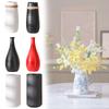 Simple Ceramic Modern Vase Elegant Glaze Finish Housewarming Gift Decor Home