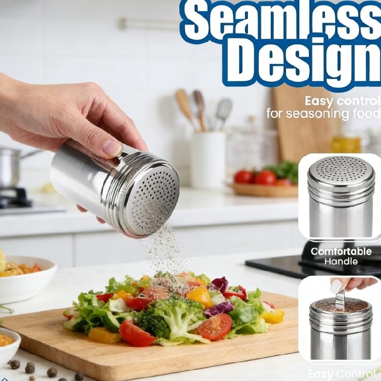 Durability Powder Shakers for Uniform Sprinkling in Homes Baking Professional Coffee Making Cooking