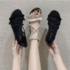 Roman Sandals Women's Flat Straps All-match Student Korean Casual Fashion Beach Shoes