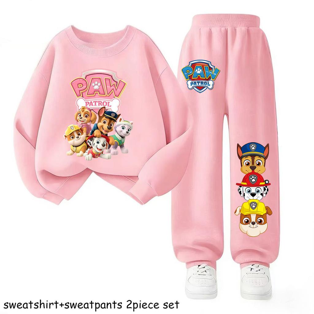 Kids Casual Tracksuit Sweatsuit Boys Sport Pullover Long Pant Two Piece Set Children's Hoodies Sets Spring New