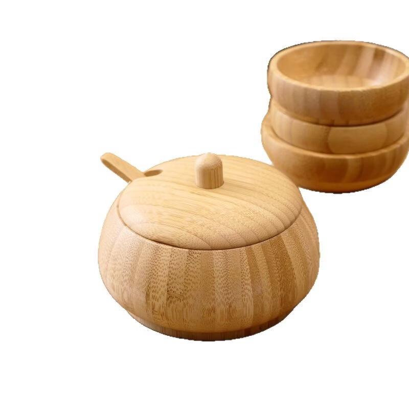 Oval Wooden Heat-Proof Tray for Hot Pots, Set of 2