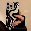 Luxury Laser Wave Ripple Pattern Phone Case For iPhone 17 Air 16 Pro Max 16E 15 14 Plus 13 12 11 X XR XS Max Back Hard Cover