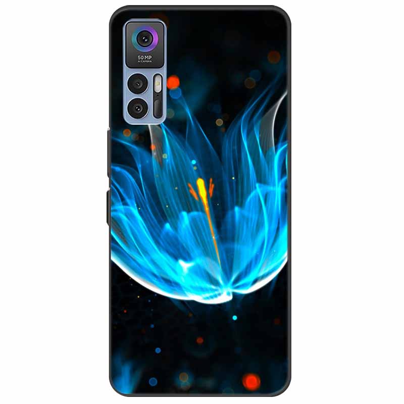 

For TCL 30 5G Case 30+ Shockproof Soft Silicone Cat TPU Back Covers for TCL 30 Plus Case T676K T676J Funda TCL30 T676H Cover TCL 30